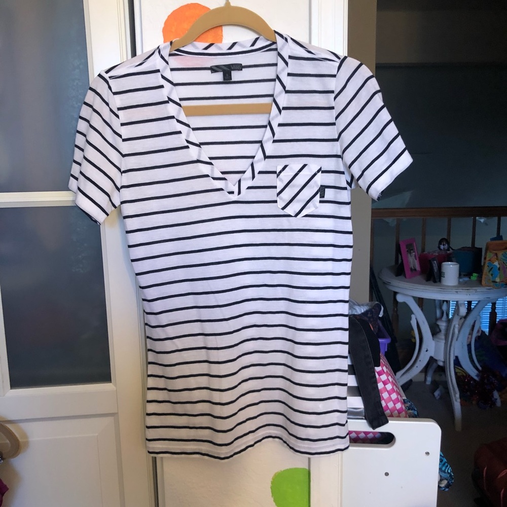 Vans Striped Tshirt